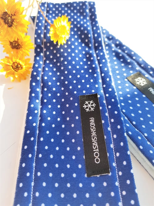 Image of Snowfall Polka Dots Headbands