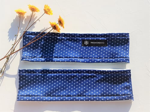 Image of Snowfall Polka Dots Headbands