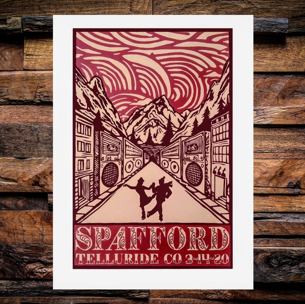 Image of Spafford Telluride Print 3/14/2020