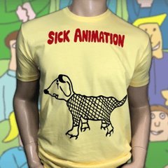 Goth Dog shirt - Sick Animation Shop