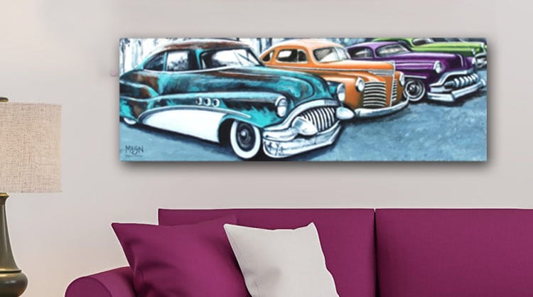"CLASSIC CAR LINEUP"
