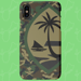 Image of Guam Woodland Camo Seal iPhone or Samsung case