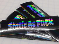 Static As F*** Slap Sticker