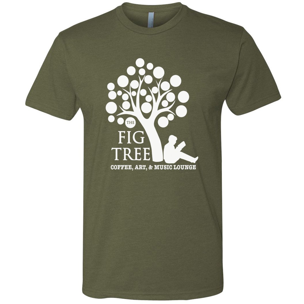 Image of The Fig Tree T-Shirt - Military Green