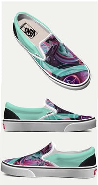 Image 3 of Custom Painted Vans 