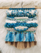 Image of Blue Skies Woven Alpaca Wall Hanging