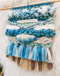 Image of Blue Skies Woven Alpaca Wall Hanging