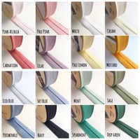 Image 2 of Choose Your Colour - Cotton Pinch Bows - Choice of headband or Clip