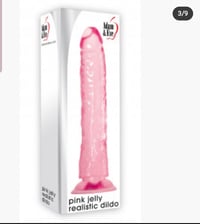 Pink Jelly realistic Dildo