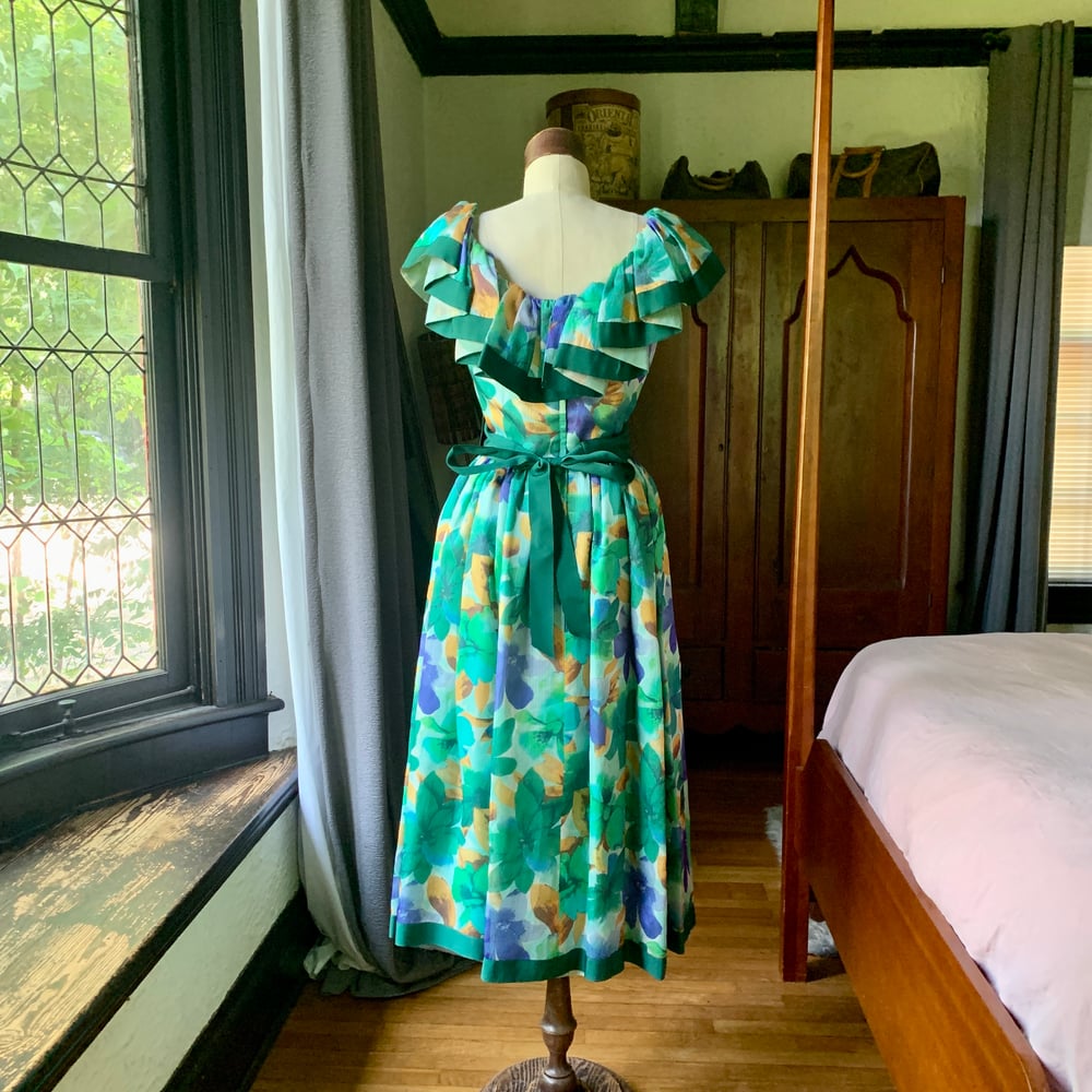 William Pearson Garden Party Dress Small