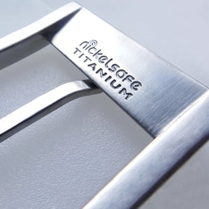 Image of Titanium buckle | 38mm wide