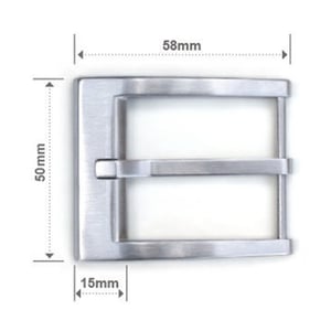 Image of Titanium buckle | 38mm wide