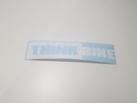 THINK BIKE Bumper sticker