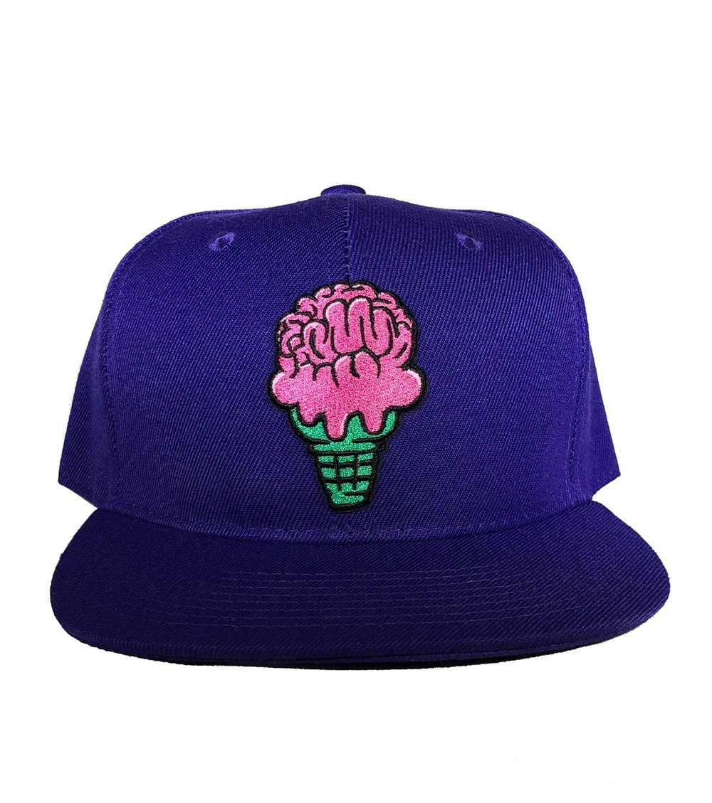 Brain Freeze Snapback [Purple]