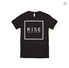 RISE T-Shirt Logo Square (Black)