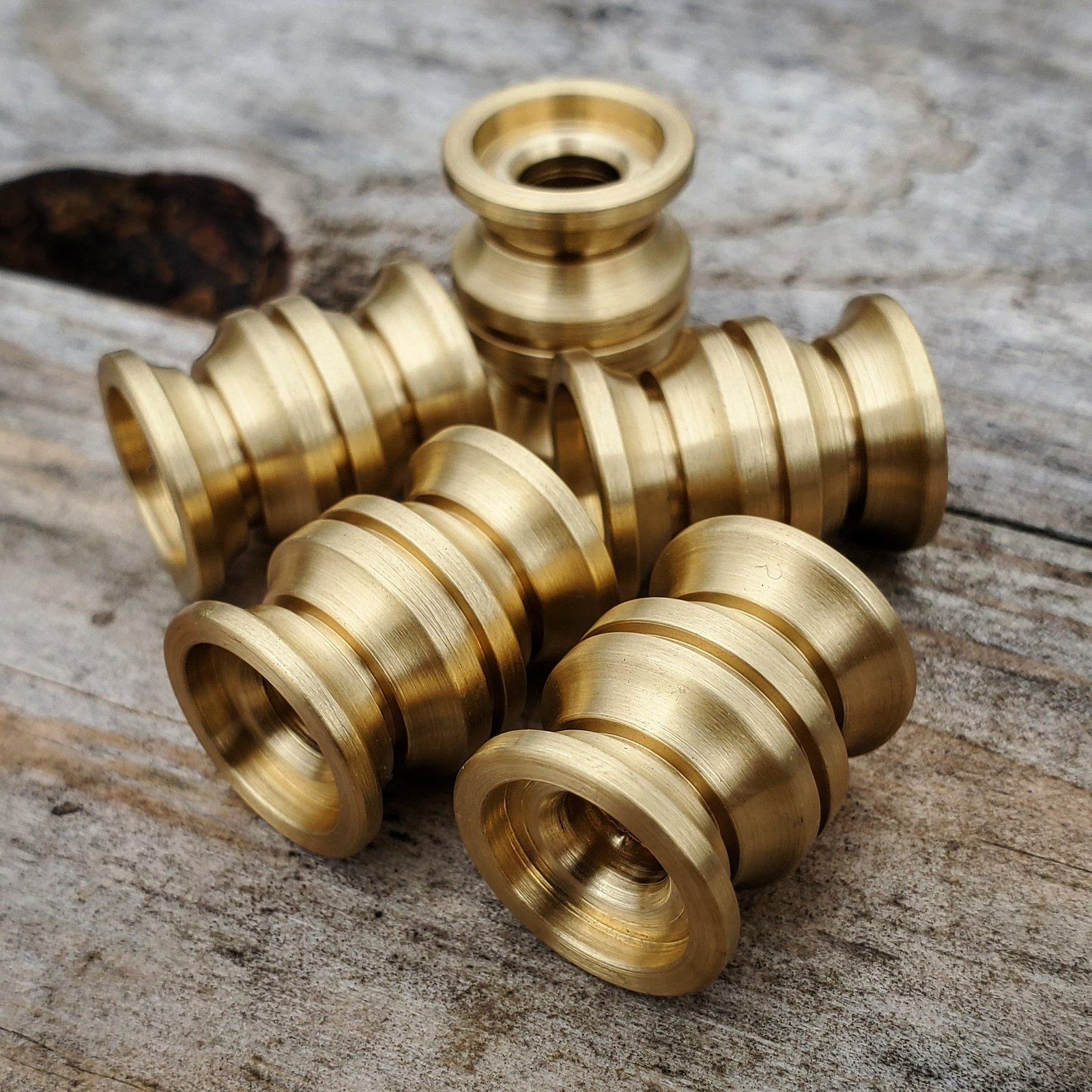 scoopyloops — *1 Per Person* Large Brass Bead