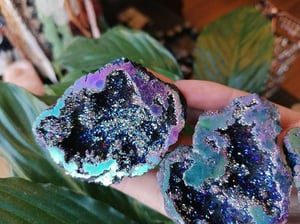 Image of Rainbow Aura Geode 