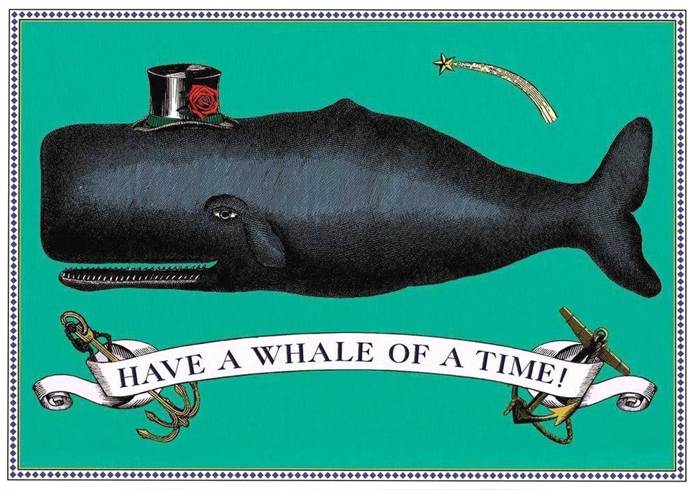 Image of Whale of a Time Card