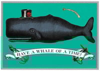 Whale of a Time Card