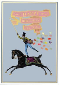 Horse Birthday Card