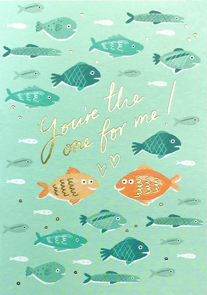 Image of Fish in the Sea Card