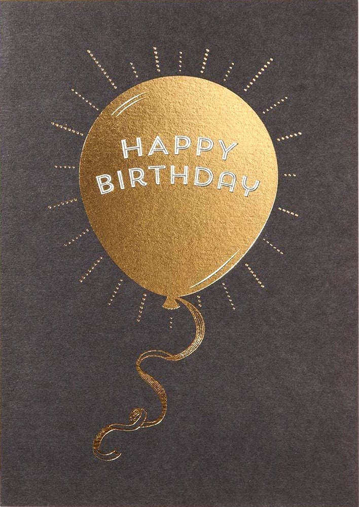 Image of Balloon Birthday Card