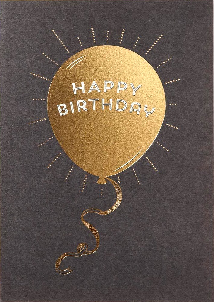 Image of Balloon Birthday Card