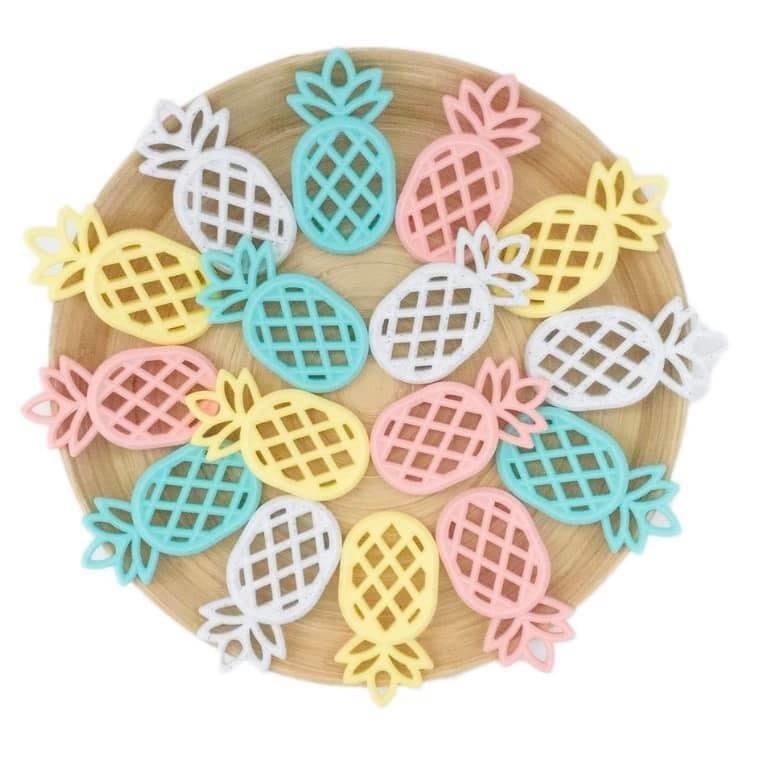 Image of Pineapple & Fox Silicone Teethers