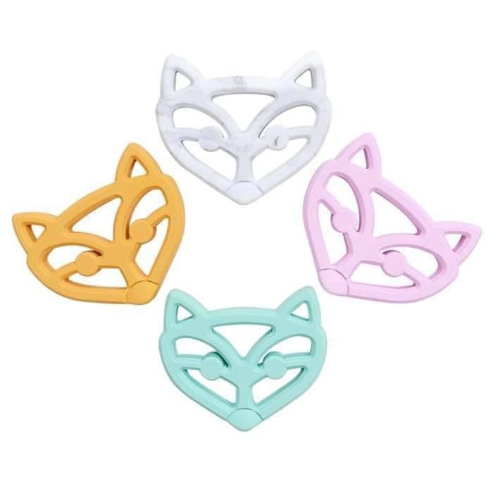 Image of Pineapple & Fox Silicone Teethers