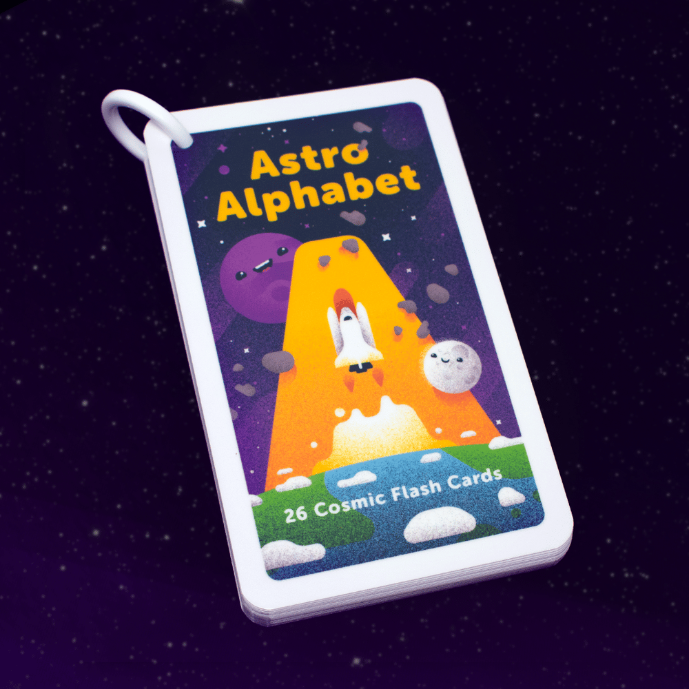 Image of Astro Alphabet Flashcards