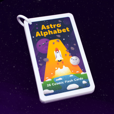 Image of Astro Alphabet Flashcards