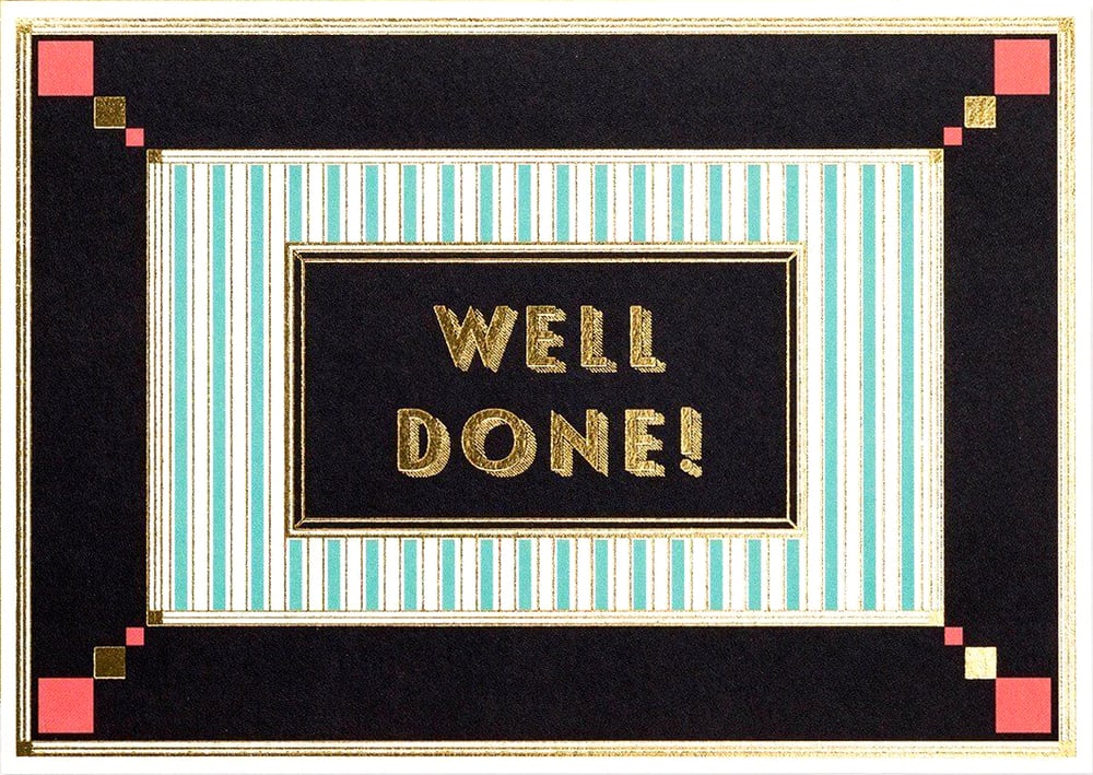 Image of Well Done Card