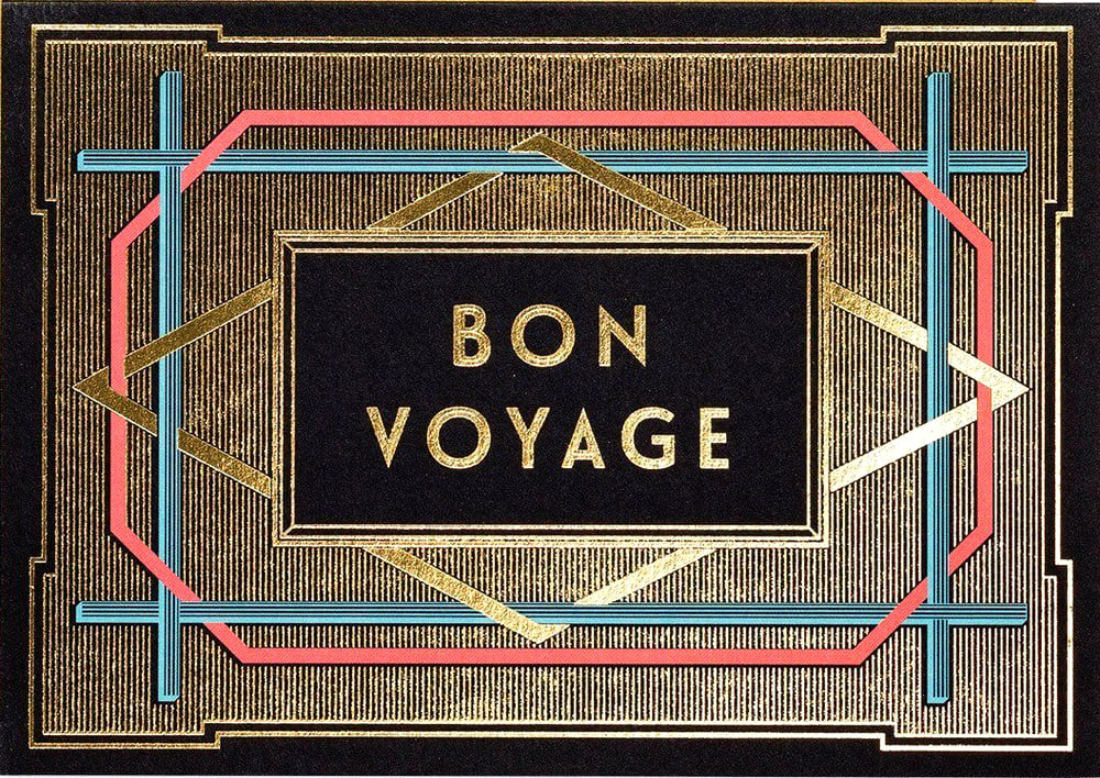 Image of Bon Voyage Card
