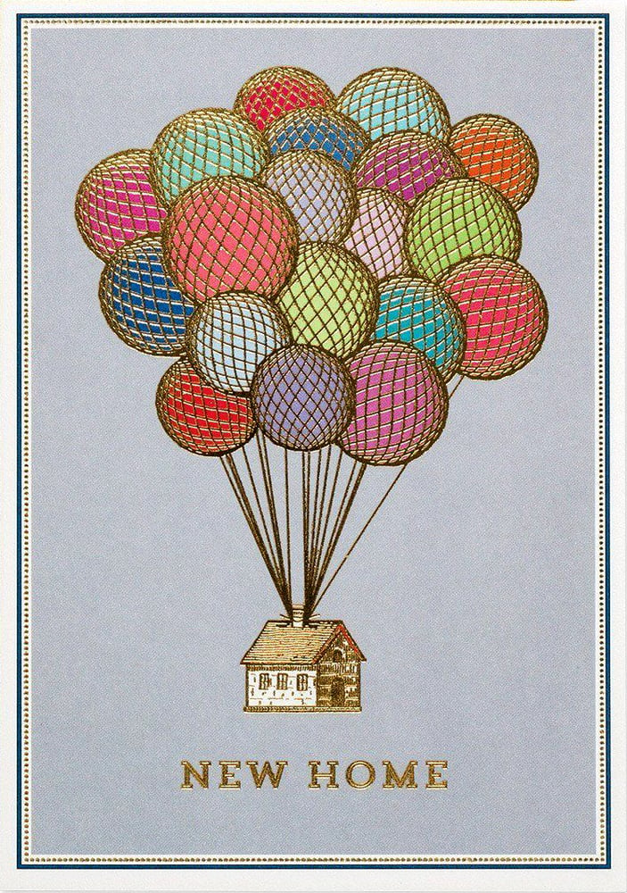 Image of New Home Balloons Card