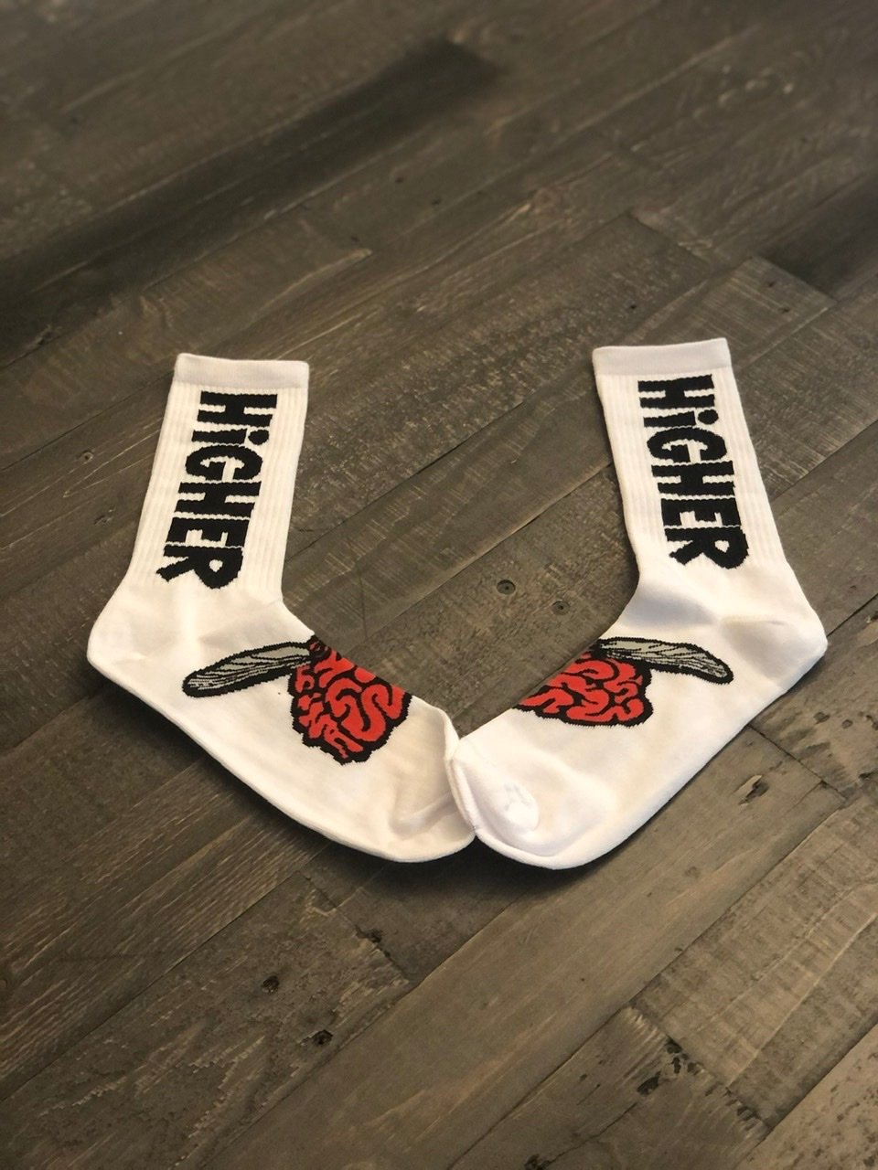 HGHR Crew Socks [White]