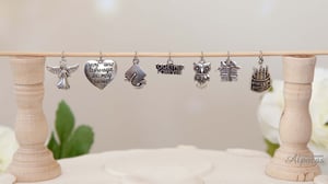 Alpaca Birthday - Unique Present for Llama Lovers - Customized Party Hat, Charms - Real Fiber