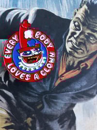 Image 2 of "Everybody Loves a Clown" John Wayne Gacy/Pogo 1.75" Enamel Pin