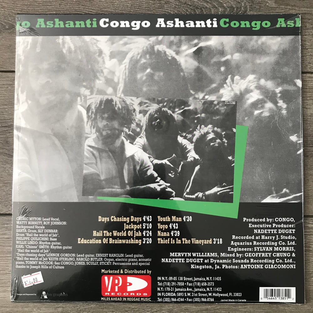 Image of The Congos - Congo Ashanti Vinyl LP