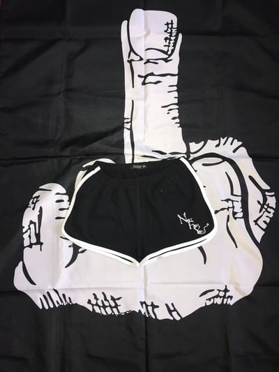 Image of NFY 🍑 Shorts (Black)