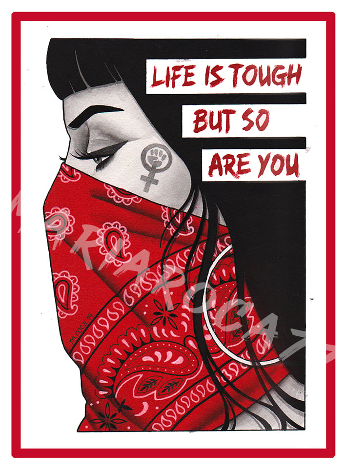 Image of LIFE IS TOUGH