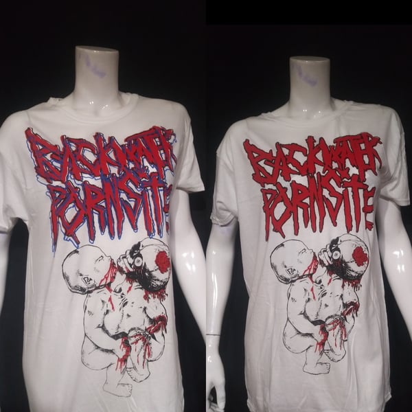 Image of Get Calcified t shirt 3D or Black and Red