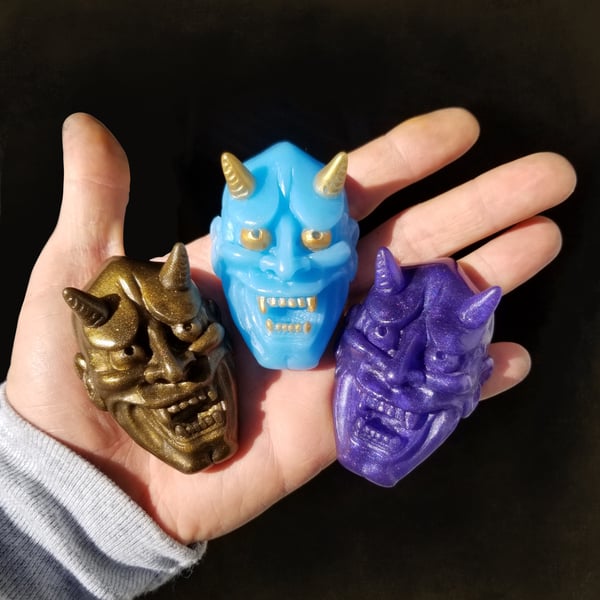 Image of Small Hannya Magnet