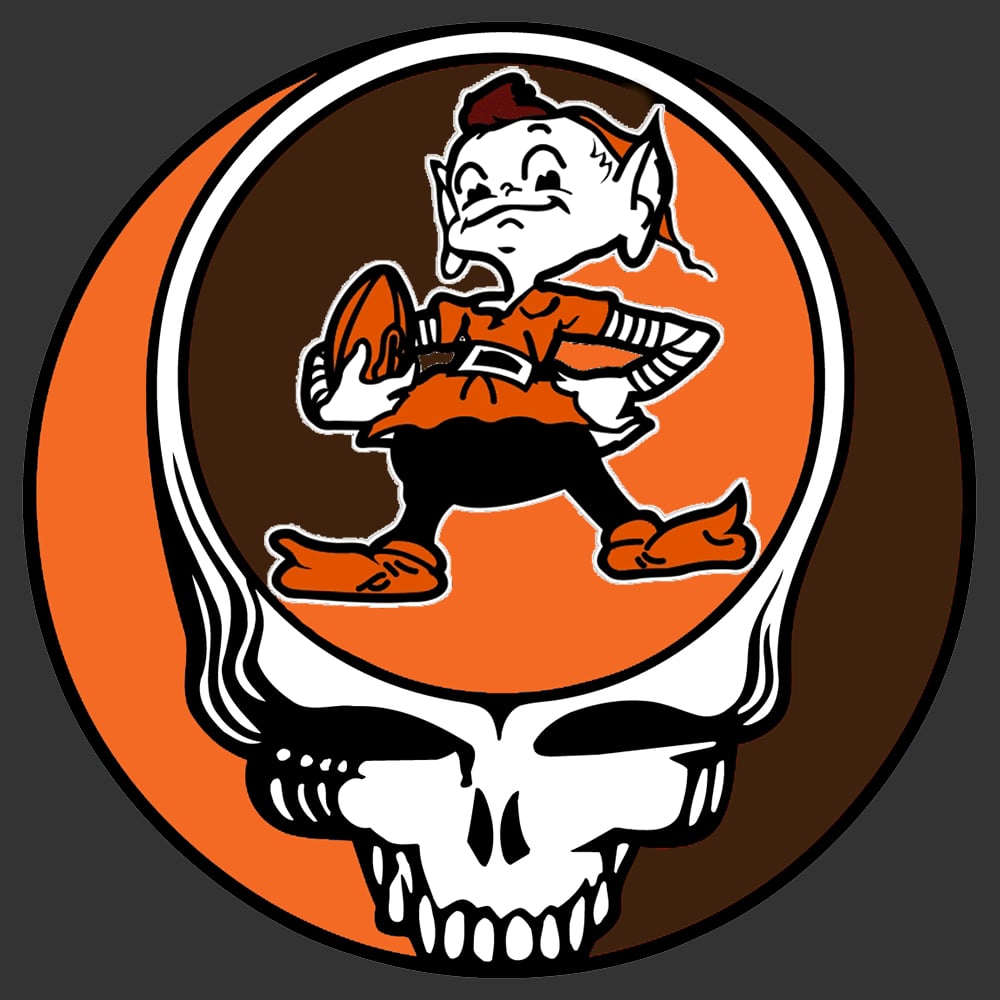 Browns Elf Stealie CBass Stickers