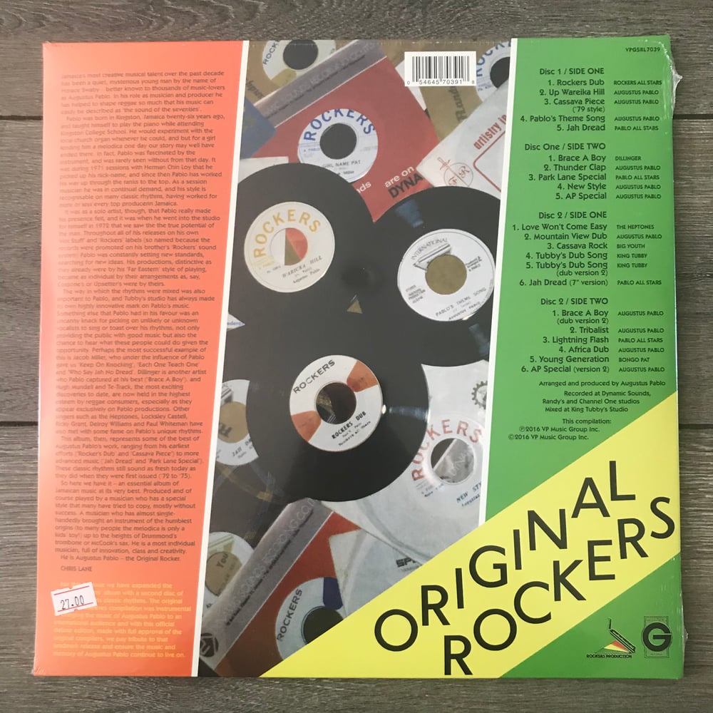 Image of Augustus Pablo - Original Rockers Vinyl 2 LP