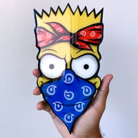 10inch RESIN COATED WOOD PRINT (BART) 48 HOUR PRE ORDER