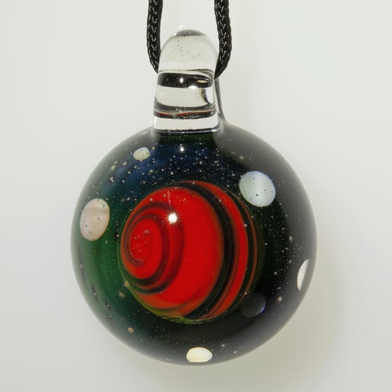 Image of Socially Distant Planet glow  pendant 02