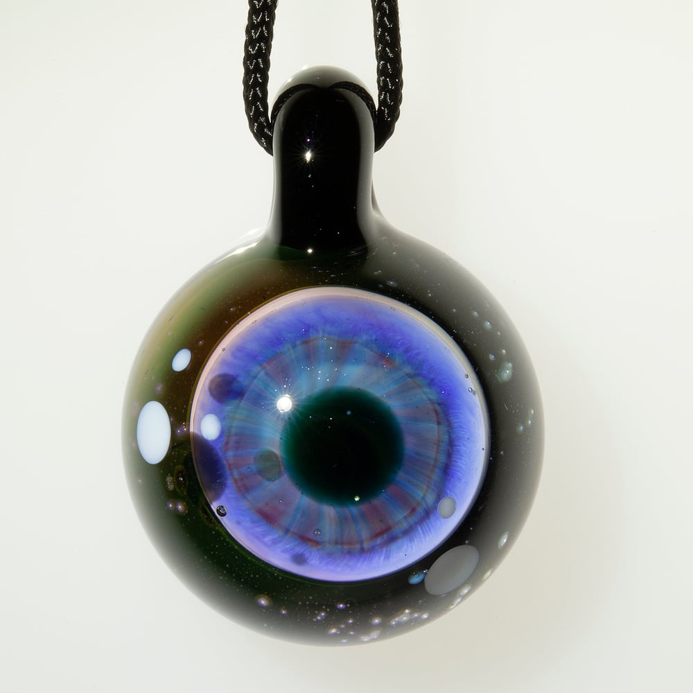 Image of Eyeball Planet Universe Pendant 02