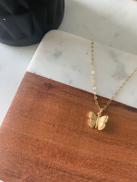 Image of Butterfly necklace 