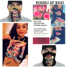 Image of Wearable Art Face Gaiters (unisex/washable)