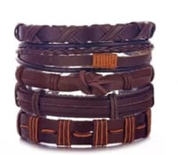 Image 2 of Awesome Leather Bracelet